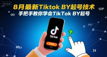 8月最新Tiktok搬运起号技术，手把手教你学会TikTok搬运起号_菜菜笔记