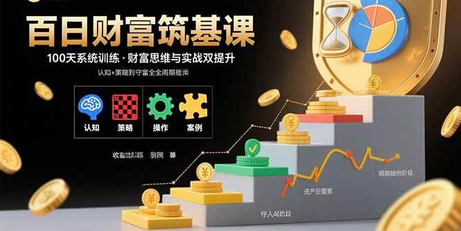 （15874期）百日财富筑基课：认知+策略+实操+案例拆解 实现从创富到守富全周期能力_菜菜笔记