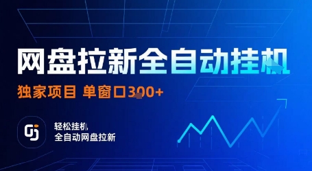 网盘拉新全自动挂G，独家项目，全自动运行完成拉新做任务，单窗口3张+【揭秘】_菜菜笔记