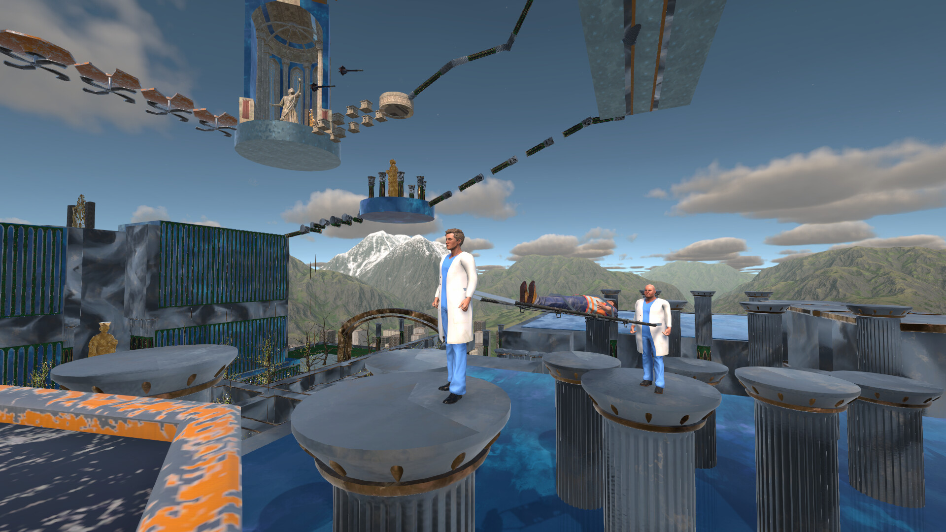 担架拍档/Stretcher Together_菜菜笔记