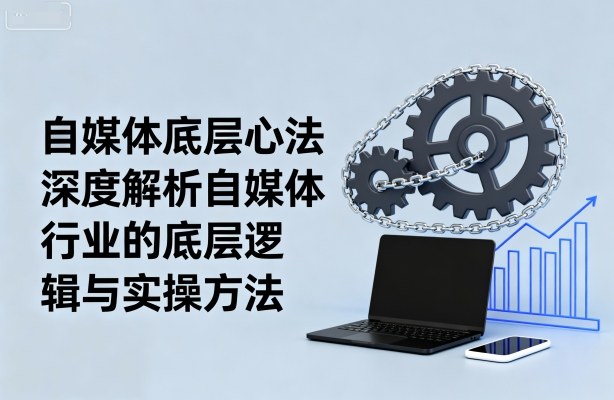 自媒体底层心法，深度解析自媒体行业的底层逻辑与实操方法_菜菜笔记
