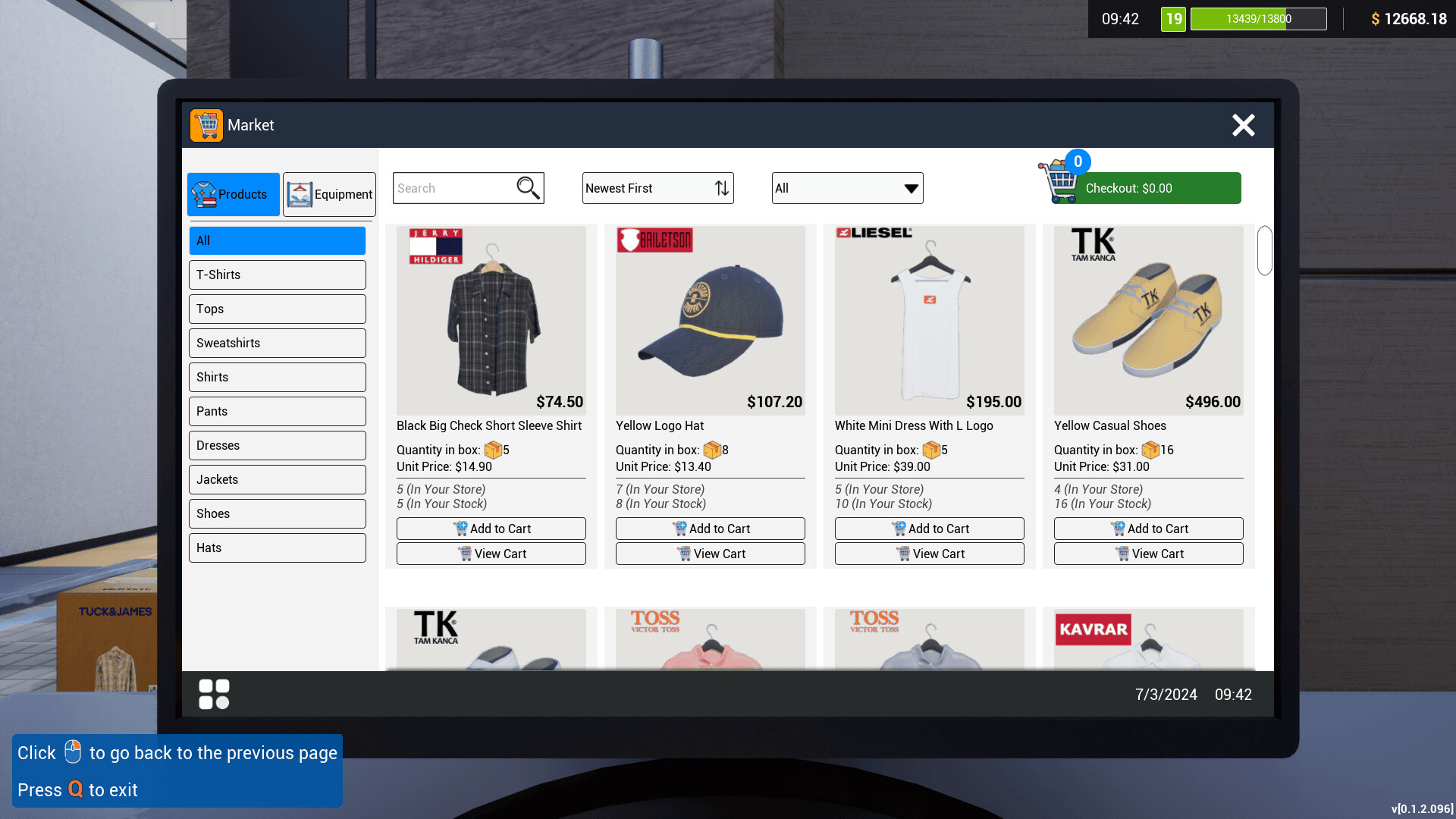 时尚梦想家/Retail Company Simulator_菜菜笔记