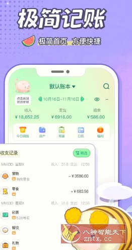 团团记账v2.4.5高级版_菜菜笔记