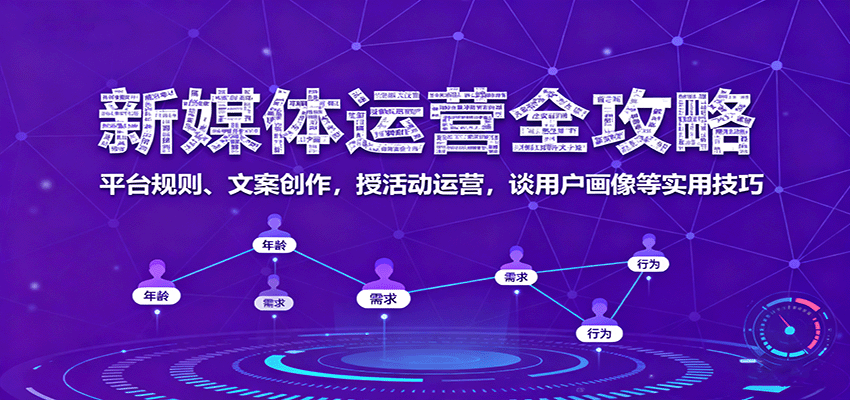 新媒体运营全攻略：平台规则、文案创作，授活动运营，谈用户画像等实用技巧_菜菜笔记