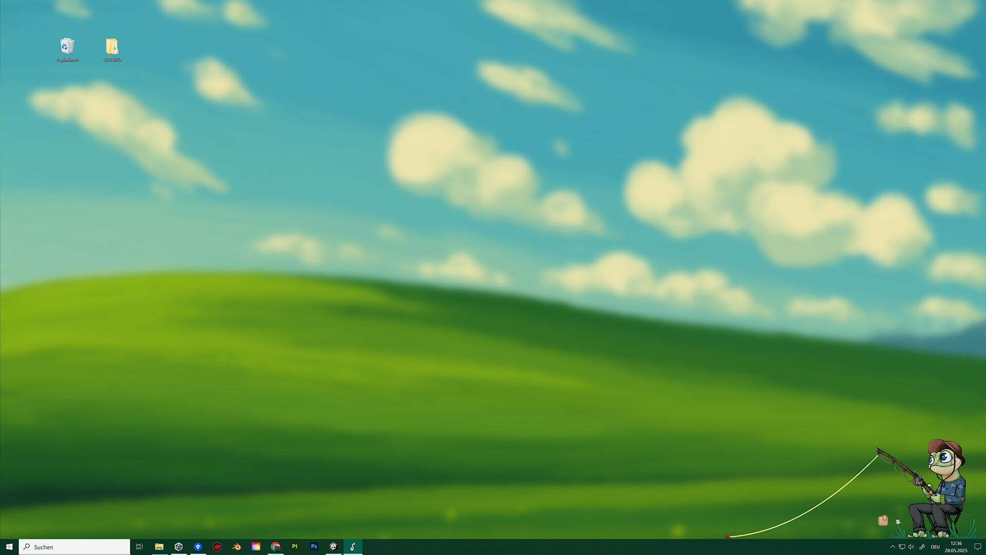 桌面垂钓/Desktop Fishing_菜菜笔记