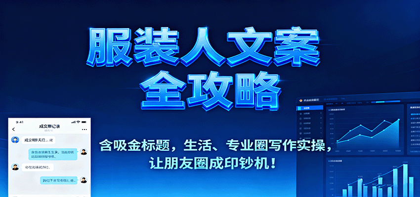 服装人文案全攻略，含吸金标题，生活、专业圈写作实操，让朋友圈成印钞机！_菜菜笔记