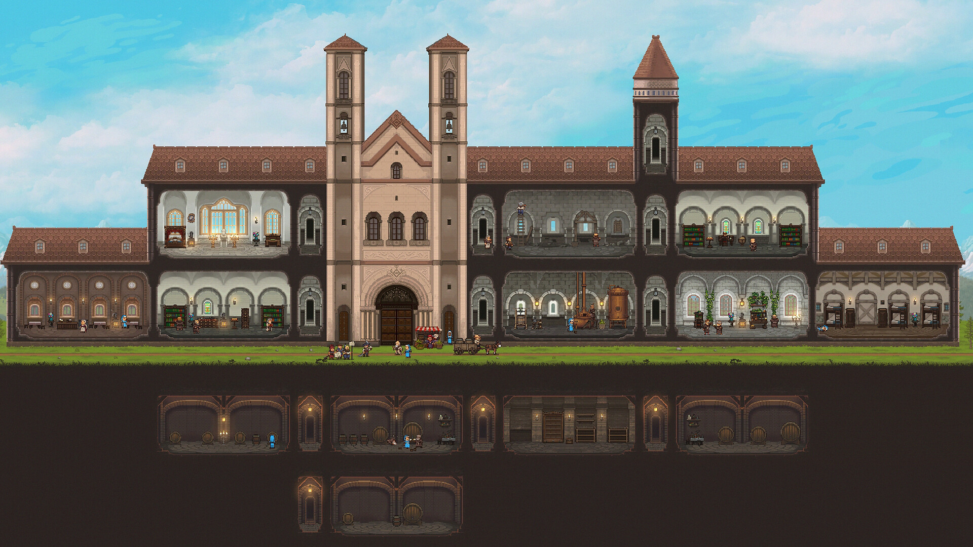 修道院酿酒大亨/Ale Abbey – Monastery Brewery Tycoon_菜菜笔记