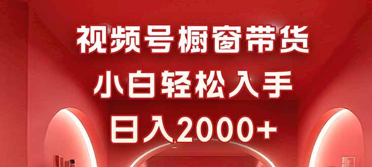（16248期）视频号橱窗带货，小白轻松入手，日入2000+_菜菜笔记