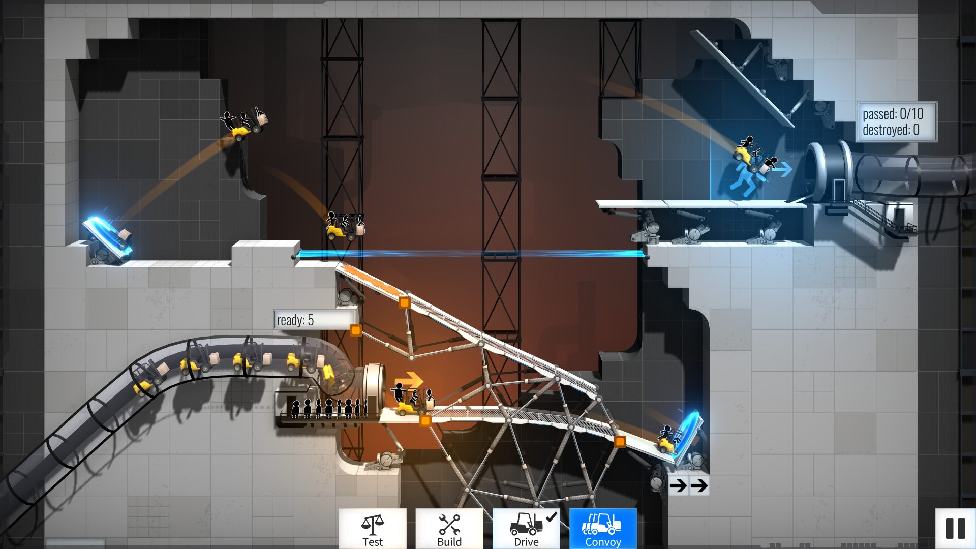 桥梁工程师传送门/Bridge Constructor Portal_菜菜笔记