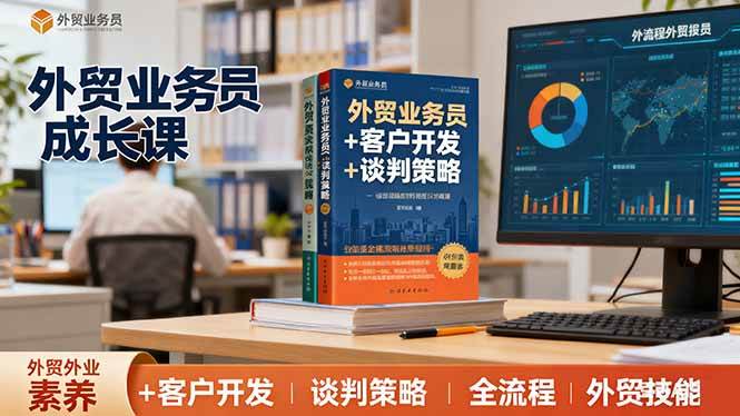 （16250期）外贸业务员成长课：职业素养+客户开发+谈判策略、掌握全流程外贸技能_菜菜笔记