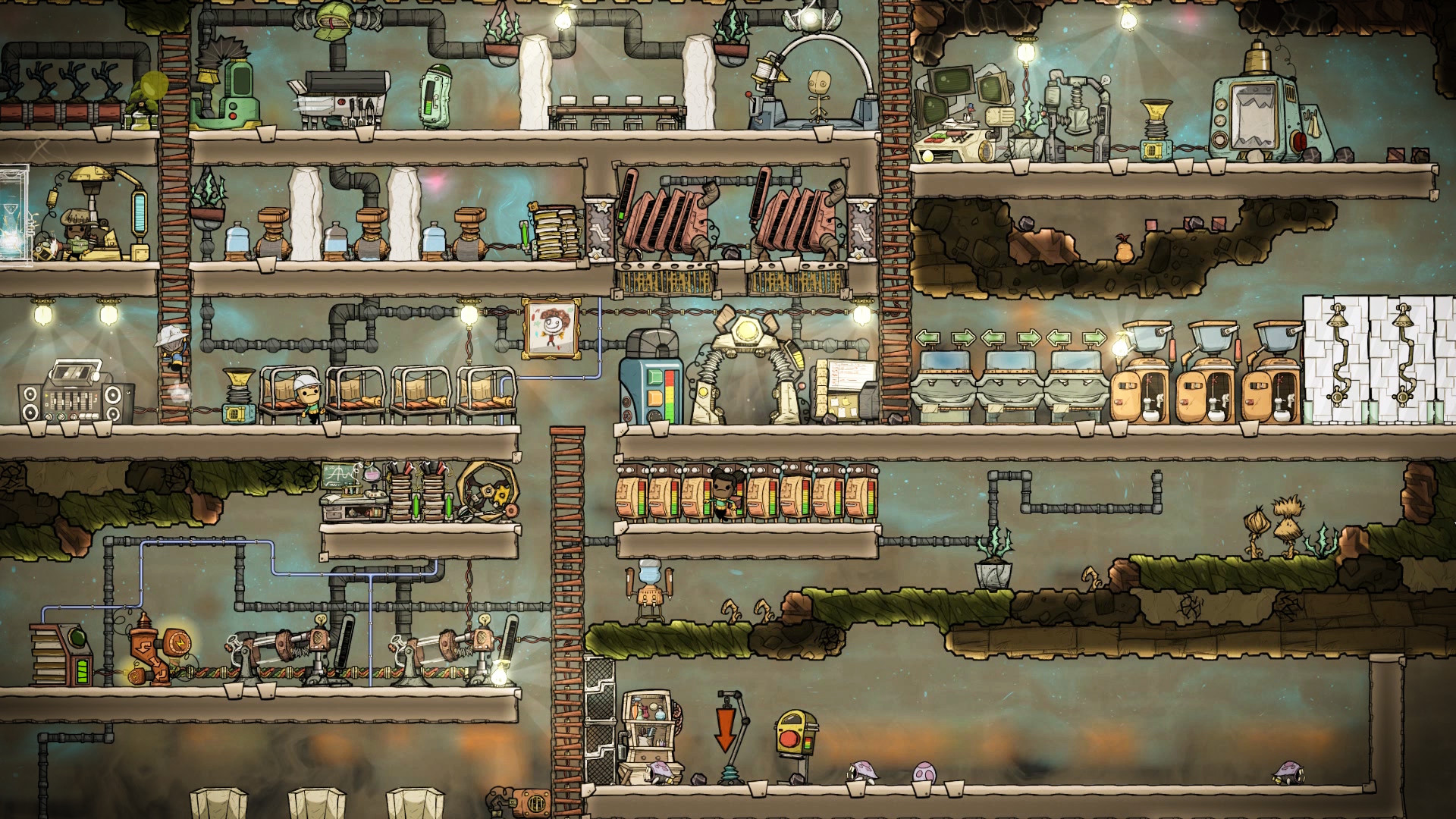 缺氧：眼冒金星/Oxygen Not Included_菜菜笔记