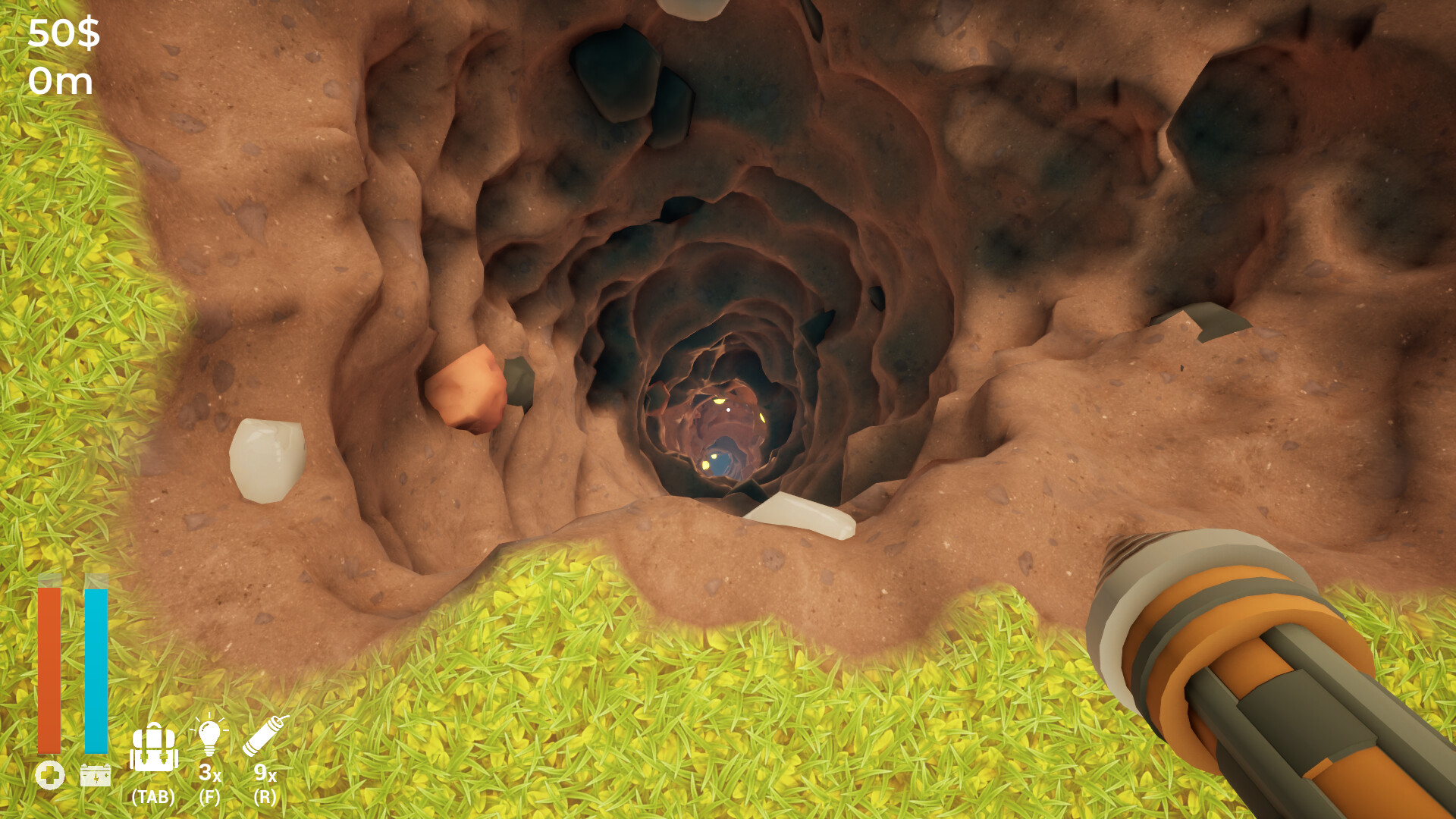 掘地求财/A Game About Digging A Hole_菜菜笔记
