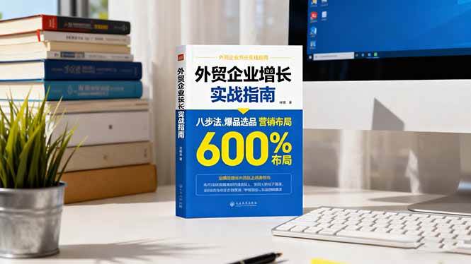 （16296期）外贸企业增长实战指南，八步法、爆品选品、营销布局，业绩增长300%_菜菜笔记