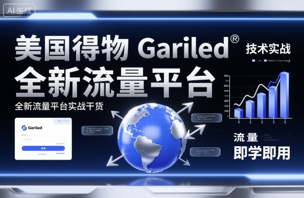 美国得物Gariled技术实战，全新流量平台实战干货，即学即用_菜菜笔记