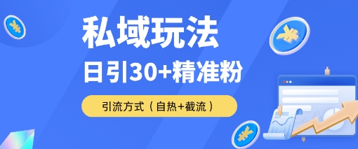 私域金融课变现玩法，日引30+精准流量，转化率50%日销5-10单，一单188_菜菜笔记