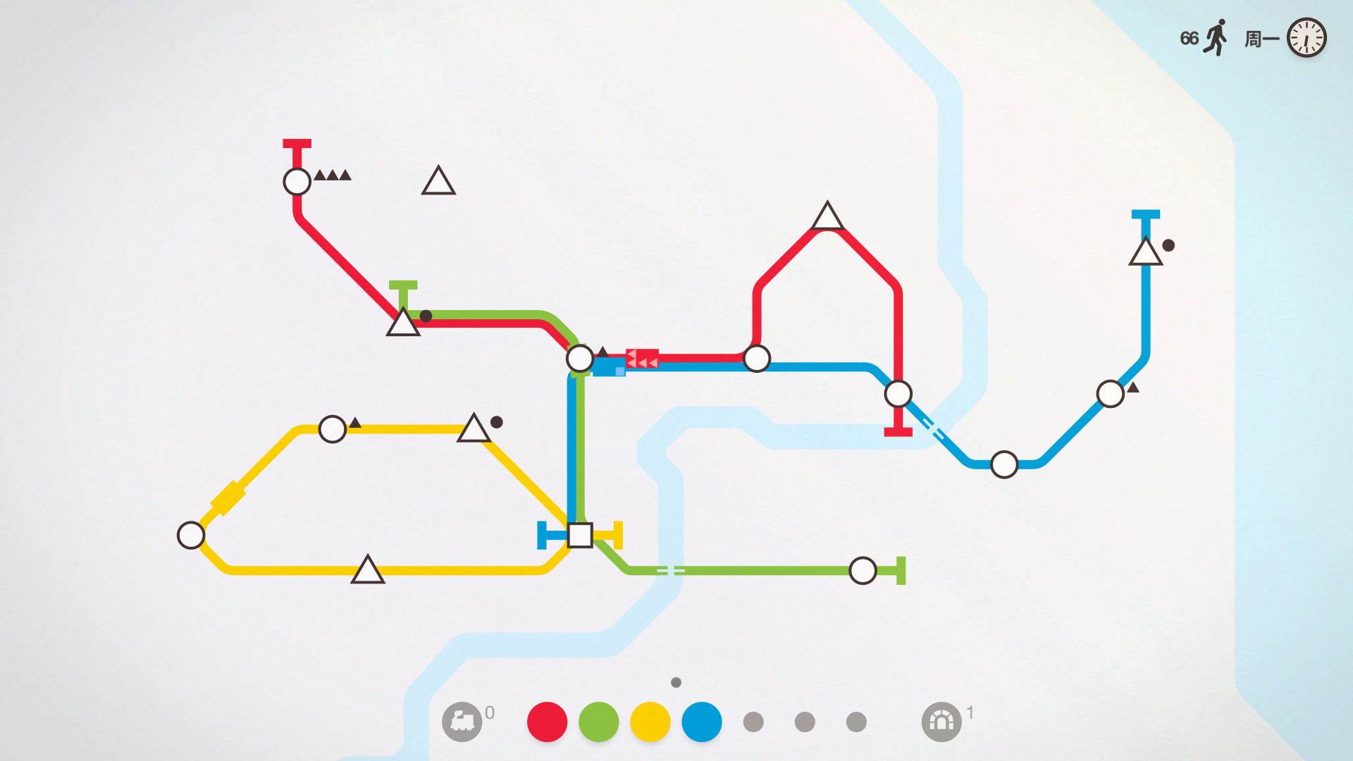 迷你地铁/迷你都市/模拟地铁/Mini Metro_菜菜笔记