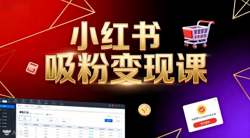 《小红书吸粉变现》当天变现不是梦！揭秘小红书吸粉变现的财富密码_菜菜笔记