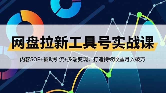 （16687期）网盘拉新工具号实战课，内容SOP+被动引流+多端变现，打造持续收益月入破万_菜菜笔记
