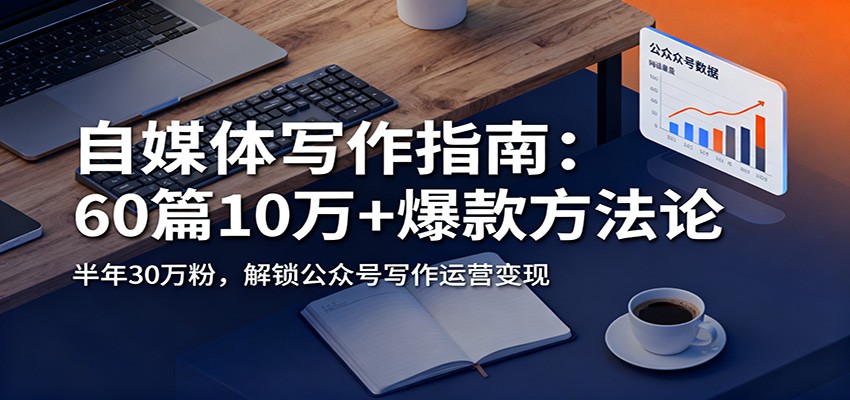 自媒体写作指南：60篇10万+爆款方法论，半年30万粉，解锁公众号写作运营变现_菜菜笔记