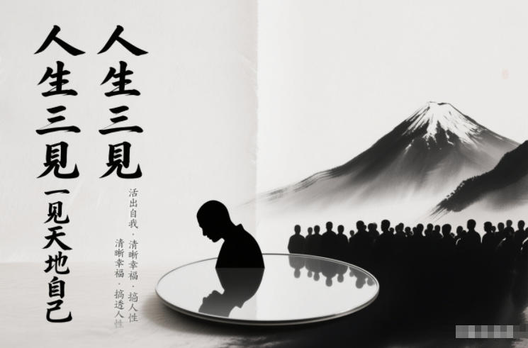 人生三见一见天地见众生见自己，活出自我拥有清晰幸福人生，搞透人性_菜菜笔记