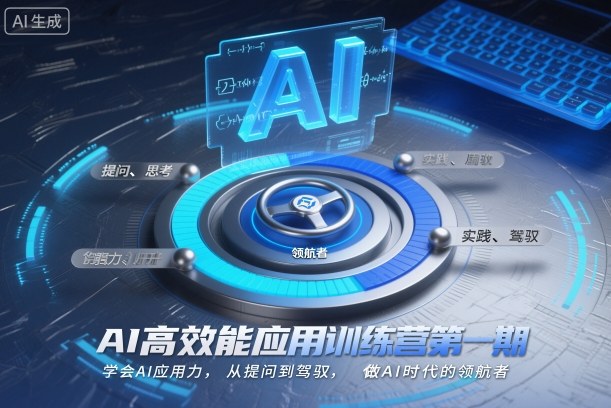 AI高效能应用训练营第一期，学会AI应用力，从提问到驾驭，做AI时代的领航者（更新）_菜菜笔记