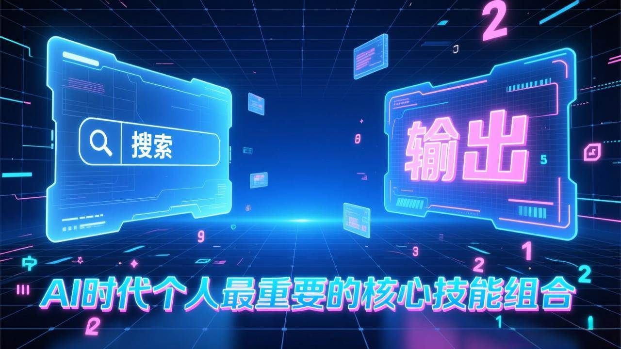 （17074期）付费文章：AI时代个人最重要的核心技能组合：“输出能力”和“搜索能力”_菜菜笔记