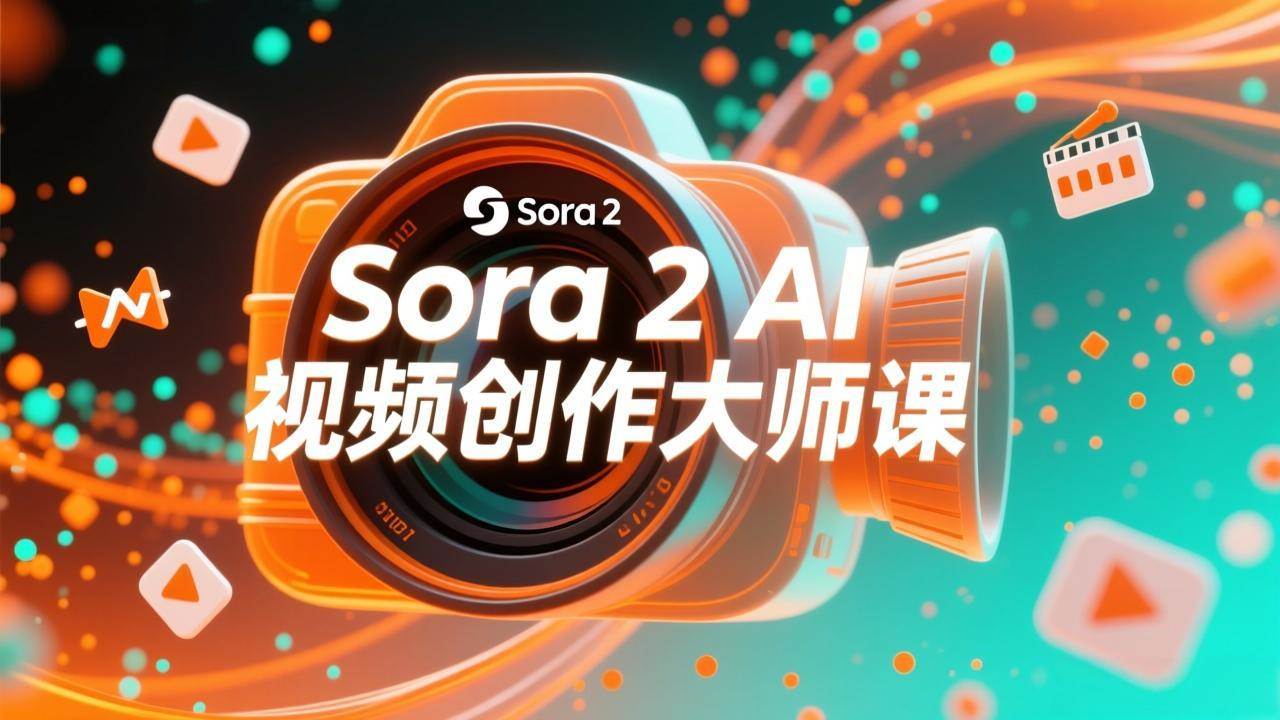 （17081期）如何利用Sora 2创建流行AI人工智能视频大师班教程：掌握创作全流程，产出百万播放内容_菜菜笔记