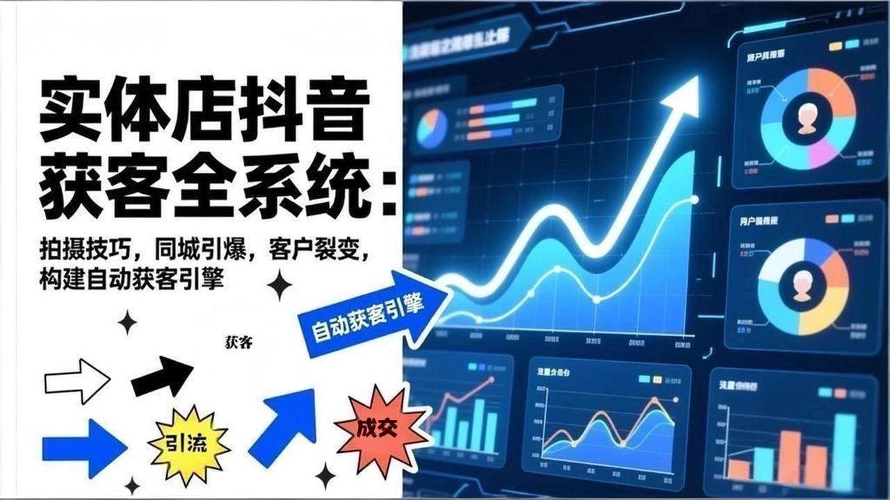 （17090期）2026实体店抖音获客全系统：拍摄技巧，同城引爆，客户裂变，构建自动获客引擎_菜菜笔记