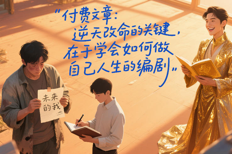 付费文章：逆天改命的关键，在于学会如何做自己人生的编剧_菜菜笔记