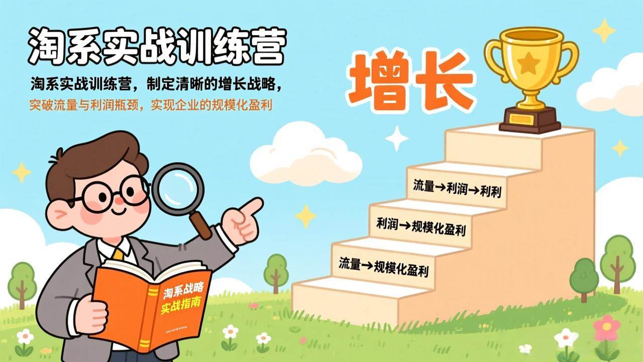 （17325期）淘系实战训练营(更新)，制定清晰的增长战略，突破流量与利润瓶颈，实现企业的规模化盈利_菜菜笔记