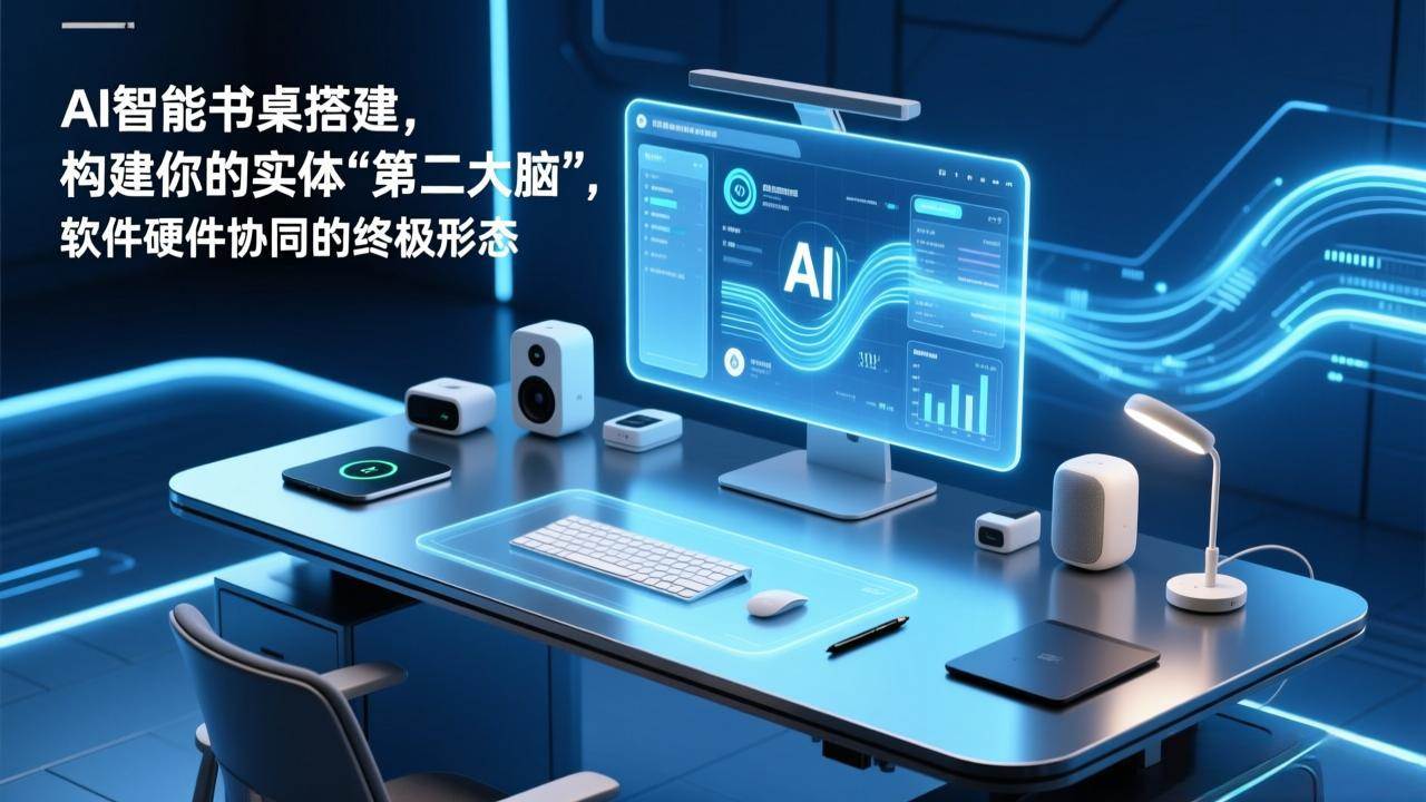 （17363期）AI智能书桌搭建，构建你的实体“第二大脑”，软件硬件协同的终极形态_菜菜笔记