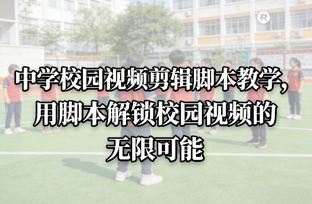 中学校园视频剪辑脚本教学，用脚本解锁校园视频的无限可能_菜菜笔记