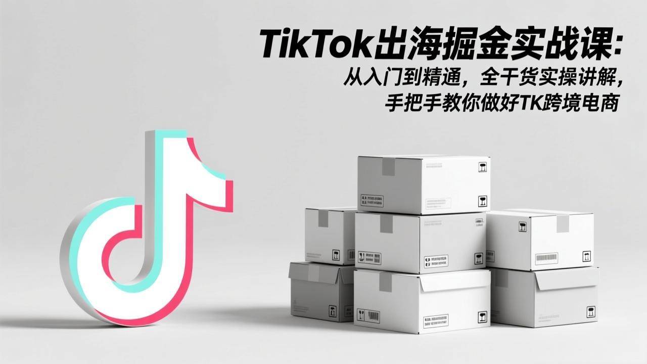 （17368期）TikTok出海掘金实战课：从入门到精通，全干货实操讲解，手把手教你做好TK跨境电商_菜菜笔记