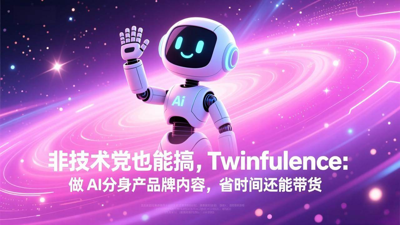 （17381期）非技术党也能搞!Twinfluence:做 AI 分身产品牌内容,省时间还能带货_菜菜笔记