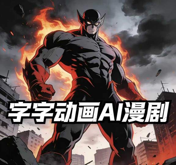 字字动画AI漫剧2026年第1期系统课程，小白看完就能学会实操的漫剧课，单人月收1-3W_菜菜笔记