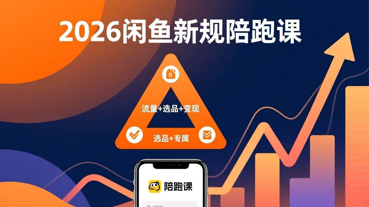 （17483期）2026闲鱼高阶陪跑课全新上线，带你吃透新规玩转选品流量，从零搭建稳定变现盈利体系_菜菜笔记