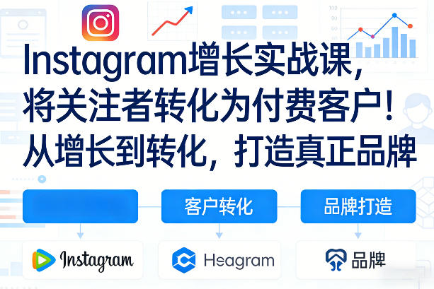 Instagram增长实战课，将关注者转化为付费客户！从增长到转化，打造真正品牌（双语字幕）_菜菜笔记