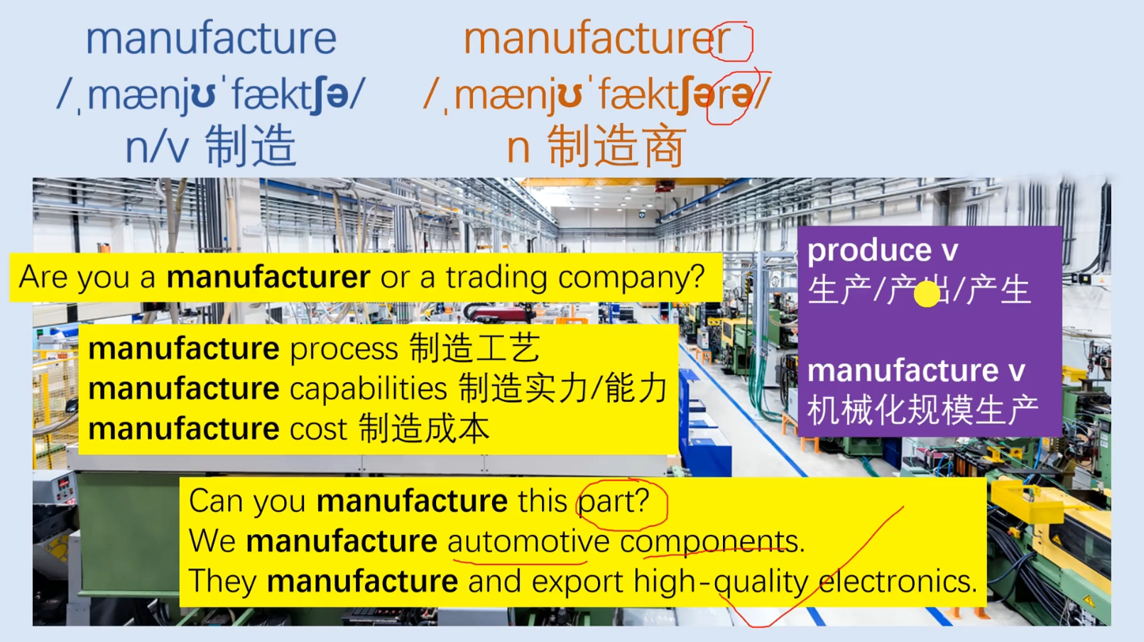 Mr曹·实用外贸制造业英语课程_菜菜笔记