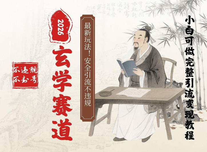 最新玄学玩法新方法引流手把手带你实操，单日可变现3张的小白指南操作，安全引流不违规的方法_菜菜笔记